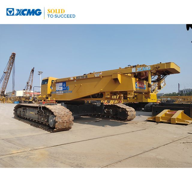 XCMG Manufacturer 150 Ton Used Mounted Mobile Crane Lifting Machinery XGC150-IA Price